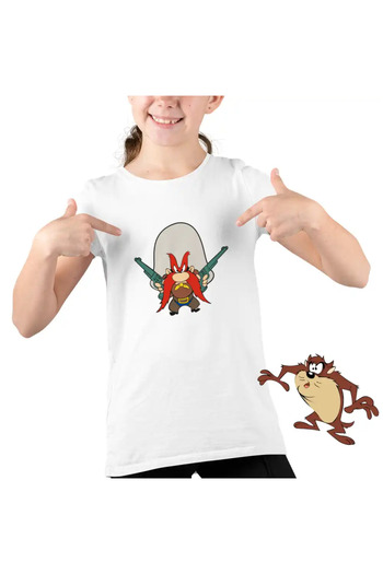 OEM Kids Girls Yosemite Sam Cowboy T-Shirt