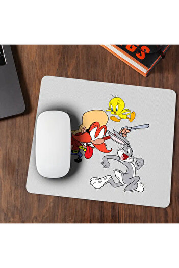 OEM Mousepad Yosemite Sam Tweety Bug Bunny Rabbit