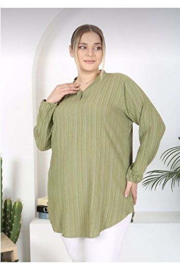 volkitolki Woven viscose cotton fabric, comfortable cut tunic.