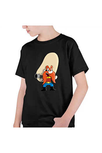 OEM Kids Boys' T-Shirt Yosemite Sam Wild West