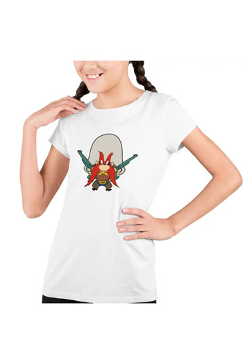 OEM Kids Girls Yosemite Sam Cowboy T-Shirt