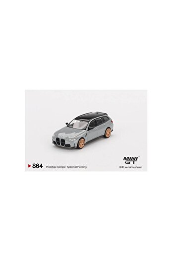 mini gt 864 Bmw M3 Competition Touring Brooklyn Grey 1/64 Model Car