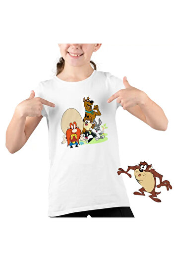 OEM Kids Girls' Yosemite Sam Scooby Doo T-Shirt