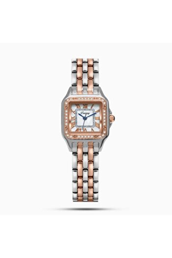 LUXURY National Day Offer Women's Steel Watch in Silver and Rose Gold