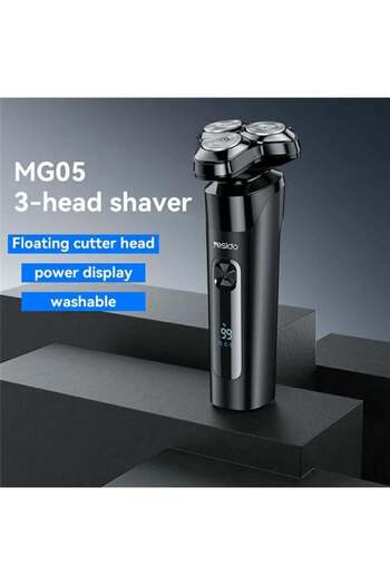 Yesido 3D Floating Shaving Head Electric Shaver for Wet and Dry Use with LED Digital Display