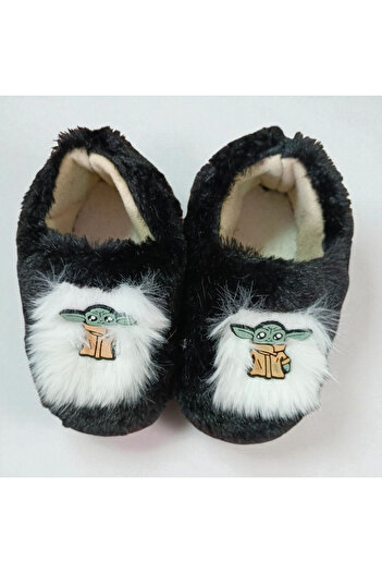 KMS HOME Children's Slippers with Yoda Figure Boys' Slippers Home Nursery School