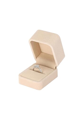 Generic Velvet Jewellery Ring Box Storage Box Gift Box for Wedding, Proposal, Valentine's Day, Shopping Mal
