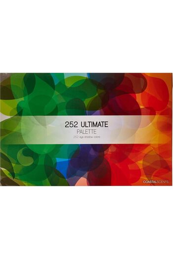 coastal scents 252 Eyeshadow Palette, Matte, Multicolor, Powder