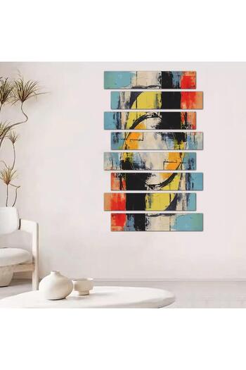 Generic Modern Abstract Art Wall Panel - 24061 - Divided into eight pieces