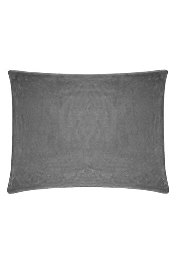ELITECOMMERCEMARKET Velvet Grey Pillowcase 50x70cm Jumbo Code: 1203646