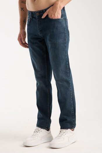 Store Men's Jeans Regular Fit Cotton Stretch Straight Leg Denim - 98% Cotton 2% Lycra