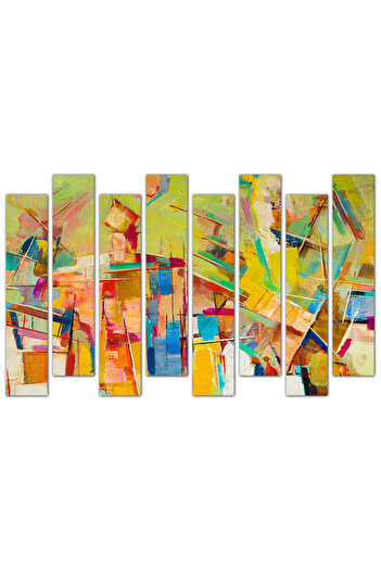 Generic Wall Panel - Abstract Art Print - abs109 - 8 Pieces