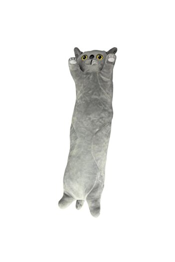 OEM Plush toy British Grey cat, pillow type, 50 cm