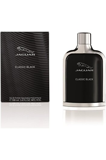 Jaguar Classic Black for Men - Eau de Toilette, 100 ml