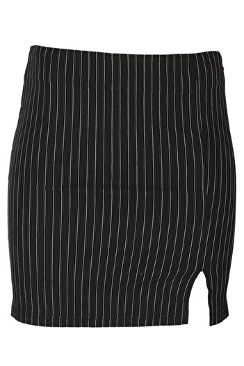 Jennyfer Tanya Black skirt - 36, Black, 95% polyester, 5% elastane