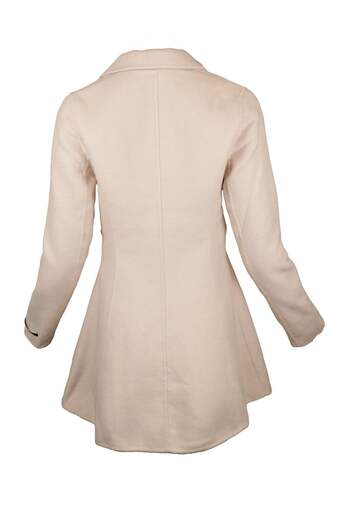 ONLY Add National Beige Coat - M, Beige, 50% sheep wool