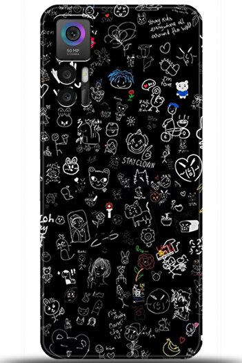 TCL 30 Plus Case Hd Printed Case - I Am Defenseless 5143