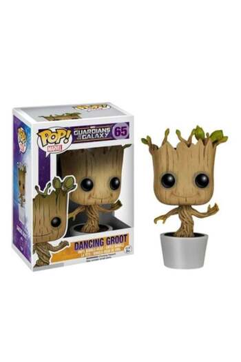 Funko Pop! Marvel: Guardians of the Galaxy 65 Dancing Groot Collectible Articulated Action Figure Fo