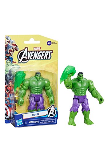 Marvel Avengers Epic Hero Series Hulk Deluxe Action Figure, 4-Inch-Scale, Super Hero Toys for