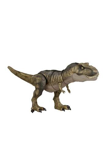 JURASSIC WORLD Toys Jurassic Dominion Thrash ‘N Devour Tyrannosaurus Rex Dinosaur Action Figure, 2