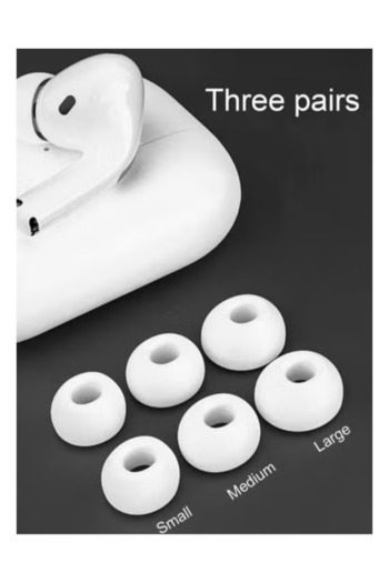Fstyle 3 Pairs of Replacement Silicone Earbuds Compatible with Airpods Pro and Airpods Pro