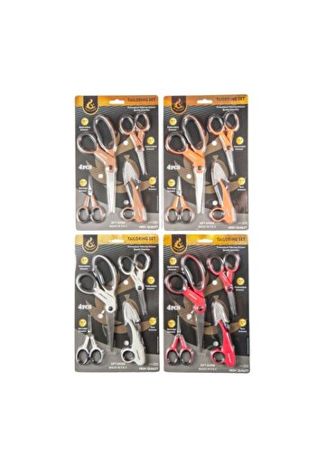 P Parla Scissors Set of Four (Color According to Stock Condition)