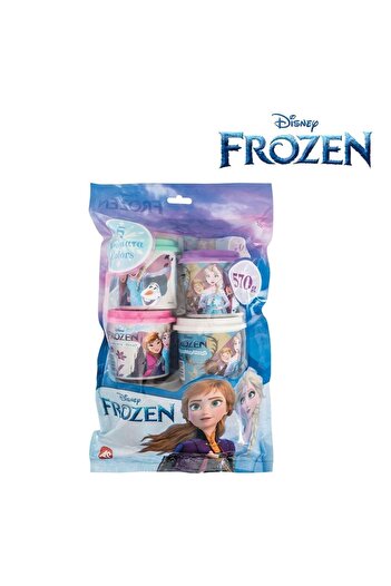 SHOPIENS Plasticine Set 5 Pieces, AS, Disney Frozen, Capacity 570g, Multicolor, MYONNA IT & E- COMMERCE ®
