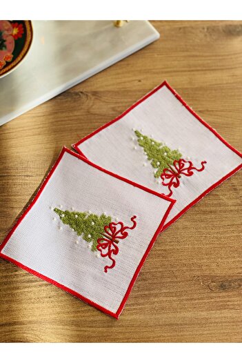 HOME OF BLOSSOM 2-Piece Presentation Napkin