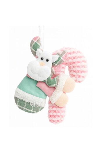 OEM Christmas Decoration for tree, door, window, with hanging ring, Reindeer Model, Textile, 17 x 13, cm