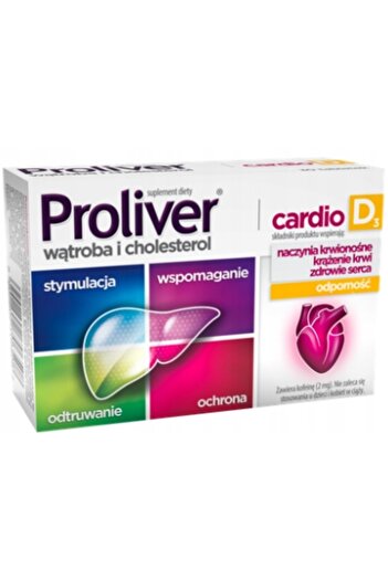Other PROLIVER CARDIO D3 liver vitamin D 30 tablets
