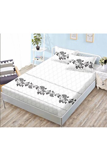 Happy Home FINET bed cover with elastic 180x200cm + 2 pillowcases 50x70cm