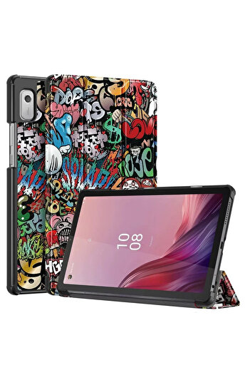 Other Smart Graphic Case for Lenovo Tab M9 2023 TB310 (Graffiti)