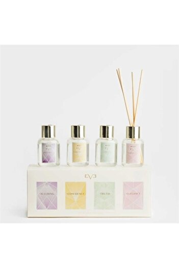 AVON Set of 4 scented stick diffusers Eve, - Eve Alluring 30 ml, Eve Cnfidence 30 ml, Eve Truth 30 m