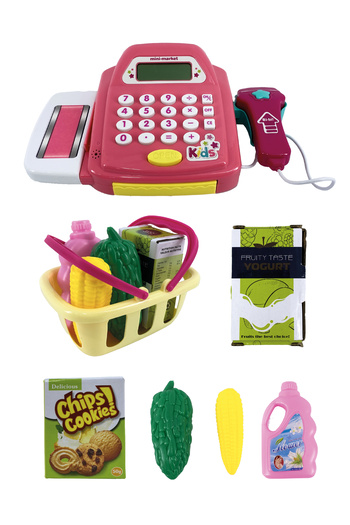 Generic Cashier Game Sound and Light Game with Scanners Supermarket Simulation (Cashier)