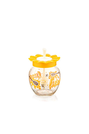 Mons Honey Storage Jar Honey Presentation Storage Jar with Honey Spoon C-00180
