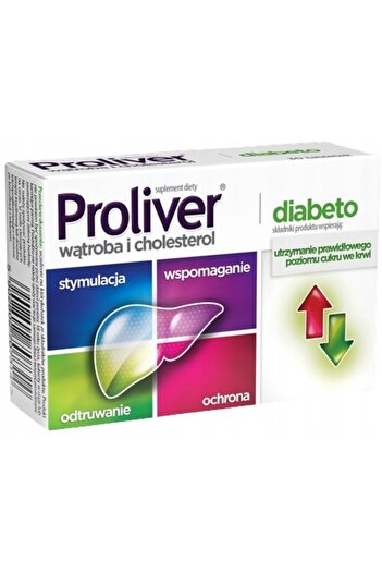 Other PROLIVER DIABETO healthy liver digestion Aflofarm 30 tab.