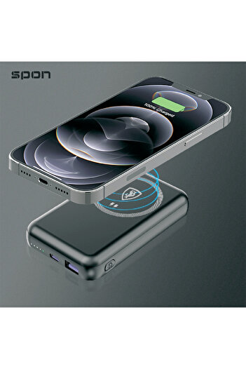 Spon SP Wireless Portable Charger 10,000 mAh