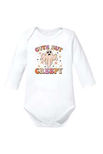 OEM Baby white bodysuit Halloween Happy Halloween cotton size 68
