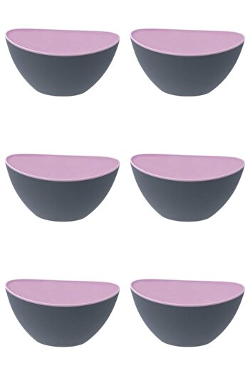 Vervo.ro pentru minți curioase Set of Salad Bowls, 6 pieces, 3.5 L, Plastic, Lilac