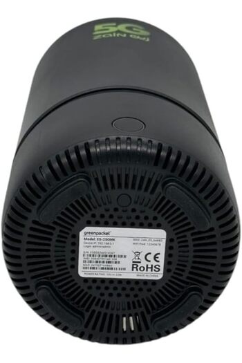 Generic ZAIN-Greenpacket 5G 3600Mbps- Supports All Networks - (Black)