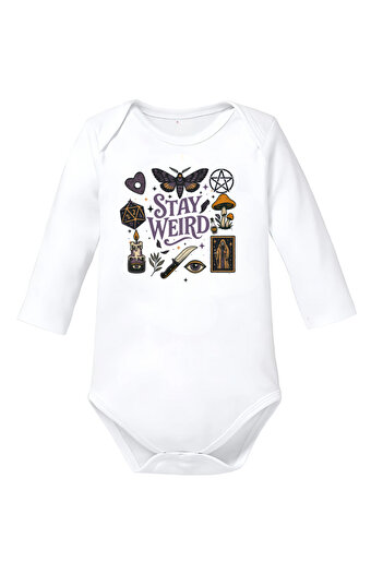 OEM Baby cotton bodysuit Happy Halloween white size 80