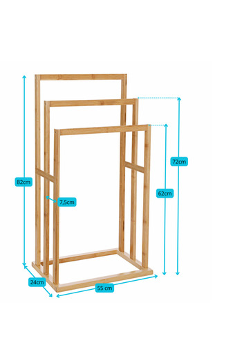 Other Bathroom rack, wooden, bamboo, ladder, shelf, universal