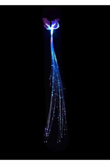 THK Extensions, Hair Extensions with Multicolored Lights, THK,Christmas, Children's Day - Purple Jupiter