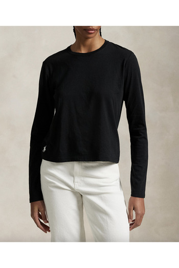 Polo Ralph Lauren Shrunken Fit Jersey Long-Sleeve T-Shirt