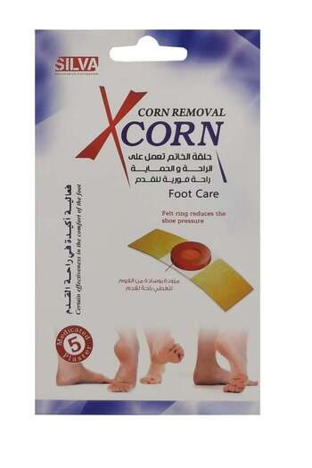 Silva X corn foot care 5pes
