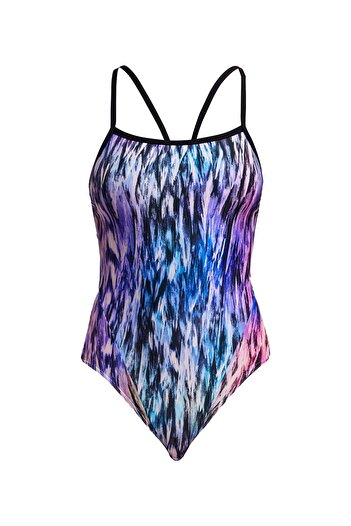 FUNKİTA Ss Fly Dye Women's One-Strap Swimsuit