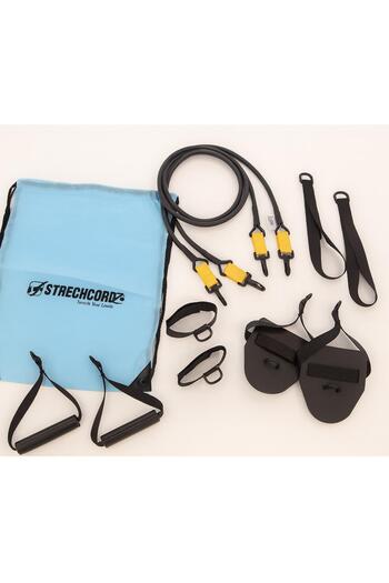 strechcordz Strech Cordz S103 Modular Set – Multi-Purpose Swimming and Strength Training Set with Color & Resistance Options