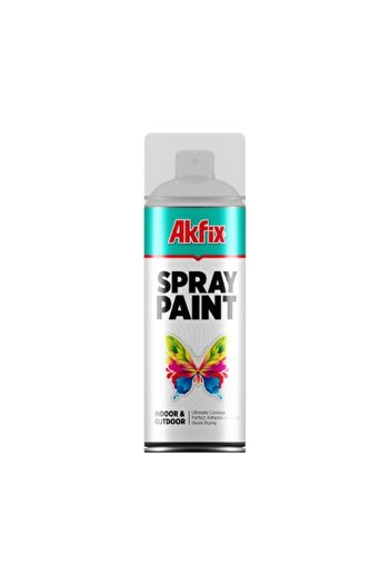 Akfix Acrylic Spray Paint Glossy Cream Spray Paint Ral1015 400ml Gw.380gr (6), 400ml, Use Applications