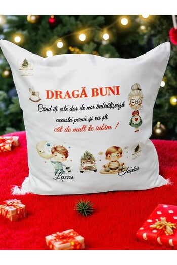 DLC PERSONALIZED CHRISTMAS DECOR PILLOW