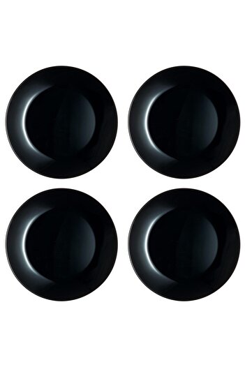 Vervo.ro pentru minți curioase Set of 4 Opal Black Fruit Plates 18 cm